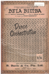 BELA BIMBA (MA COME BALI) 1951 used dance band orchestration for sale