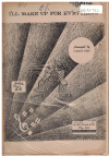 I'll Make Up For Ev'rything (I'll Make Up For Everything) 1947 used dance band orchestration for sale