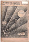 Where Flamingos Fly (Kennedy/Spoliansky arr Stan Bowsher) 1948 used dance band orchestration for sale