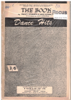 THE BOOK (Roberts/Gotwald arr Tony Osborne) 1954 used dance band orchestration for sale