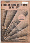I Fall in Love With You Ev'ry Day (I Fall in Love With You Every Day) 1948 used dance band orchestration for sale