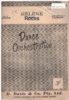Helene (Howells/Katrivanou arr Gordon Rees) 1945 used dance band orchestration for sale
