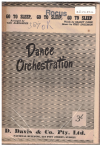 GO TO SLEEP, GO TO SLEEP, GO TO SLEEP 1950 used dance band orchestration for sale