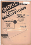 Flamenco Love/(The Same Thing Happens With) The Birds and The Bees, from film 'The Birds and The Bees' 1956 used dance band orchestration for sale