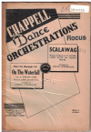 (When The Moonlight Fell) On The Waterfall/Scalawag 1948 used dance band orchestration for sale