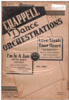 I'm in a Jam (With Baby)/Love Steals Your Heart, from film 'The Wicked Lady' 1944 used dance band orchestration for sale