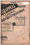 Hankerin', from film 'Two Texas Knights'/There's Music in The Land, from film 'Two Texas Knights' 1948 used dance band orchestration for sale