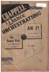 The Request Waltz/Am I? used dance band orchestration for sale