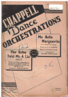 The Echo Told Me A Lie/Ma Belle Marguerite from 'Bless The Bride' 1949 used dance band orchestration for sale