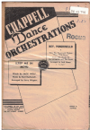 Hey, Punchinello from film 'Three Ring Circus'/Keep Me In Mind 1945 used dance band orchestration for sale