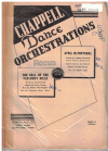 The Call Of The Far-Away Hills from film 'Shane'/April In Portugal 1953 used dance band orchestration for sale