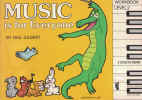Mel Bay's Music Is For Everyone Workbook Level 2 by Gail Gilbert (1978) MB93601 used book for sale in Australian second hand music shop