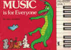 Mel Bay's Music Is For Everyone Pre-Reader Level 1 by Gail Gilbert (1978) MB93596 used book for sale in Australian second hand music shop