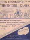 John Thompson's Theory Drill Games Set Three by John Thompson ISBN 0711056812 used book for sale in Australian second hand music shop