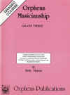 Orpheus Musicianship Graded Course Grade Three by Betty Hanna (1976) ISBN 1875724044 used book for sale in Australian second hand music shop
