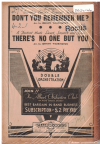 Don't You Remember Me?/There's No One But You 1946 used dance band orchestration for sale