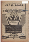 At The Crossroads/If You Haven't Got Dreams (You've Got Nothing At All) 1942 used dance band orchestration for sale