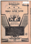 Domani (Tomorrow)/(My Heart Goes) Piddily Patter Patter 1955 used dance band orchestration for sale