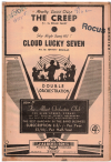 THE CREEP/CLOUD LUCKY SEVEN 1953 used dance band orchestration for sale