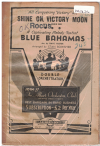 Shine On, Victory Moon/Blue Bahamas 1944 used dance band orchestration for sale