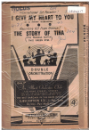 I Give My Heart To You/The Story Of Tina (Dio Prasina Matia) (Two Green Eyes) 1954 used dance band orchestration for sale