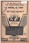 A Handful Of Songs/Butterfingers (I Let You Go) from film 'The Tommy Steele Story' 1957 used dance band orchestration for sale