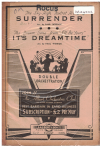 Surrender/It's Dreamtime, from film 'I'll Be Yours' 1946 used dance band orchestration for sale