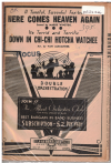 Here Comes Heaven Again/(Why Don't You Look Me Up) Down In Chi-Chi Hotcha Watchee 1945 used dance band orchestration for sale