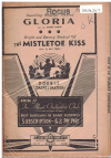 GLORIA/THE MISTLETOE KISS 1948 used dance band orchestration for sale