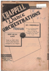 Hey, Punchinello from film 'Three Ring Circus'/Keep Me In Mind 1945 used dance band orchestration for sale