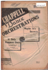 Maybe It's Because, from musical 'Along Fifth Avenue'/It Only Happens Once 1949 used dance band orchestration for sale