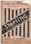 Cross Over The Bridge/Friends And Neighbours 1954 used dance band orchestration for sale