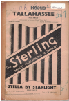 Tallahassee, from film 'Variety Girl'/Stella By Starlight 1947 used dance band orchestration for sale