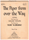 The Piper From Over The Way (in B flat) used sheet music for sale