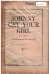 JOHNNY GET YOUR GIRL 1948 used dance band orchestration for sale