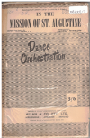 IN THE MISSION OF ST. AUGUSTINE 1953 used dance band orchestration for sale