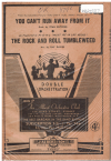 YOU CAN'T RUN AWAY FROM IT/THE ROCK AND ROLL TUMBLEWEED, FROM FILM 'MEET ME IN LAS VEGAS' 1956 used dance band orchestration for sale