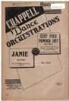 KEEP YOUR POWDER DRY FROM FILM 'JANIE'/JANIE FROM FILM 'JANIE' 1944 used dance band orchestration for sale