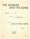 The Singers And The Song (1962) used sheet music for sale