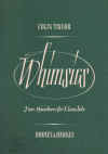 Whimsies Four Miniatures For Piano Solo by Colin Taylor No.1 (A minor) No.2 (E minor) No.3 (F major) No.4 (B minor) used piano sheet music scores for sale in Australian second hand sheet music shop