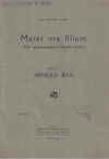 Mater ora filium (For Unaccompanied Double Choir) by Arnold Bax for SATB