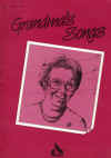 Grandma's Songs songbook Allans Edition No.1252 used song book for sale in Australian second hand music shop