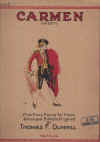 The Celebrated Opera Carmen Easy pianoforte Pieces Book 2