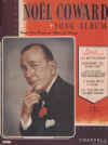 Noel Coward Song Album From His Famous Musical Plays piano songbook