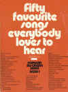 Fifty Favourite Songs Everybody Loves to Hear Book 1