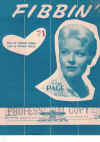 Fibbin' used sheet music