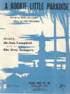 A Kookie Little Paradise used sheet music