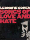 Leonard Cohen Songs Of Love And Hate 1971 PVG songbook used song book for sale in Australian second hand music shop