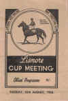 Lismore District Racing And Trotting Club Lismore Cup Meeting Official Programme Tuesday 25th August 1953 used racing programme booklet for sale in Australian second hand bookshop