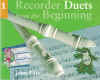 Recorder Duets From The Beginning Book 1 by John Pitts ISBN 0711958610 CH61213 used recorder music book for sale in Australian second hand music shop